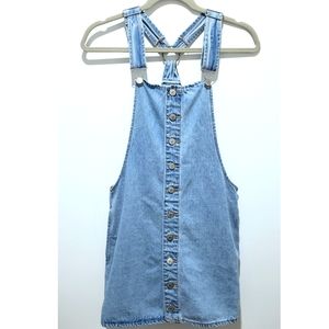 pink overall dress forever 21